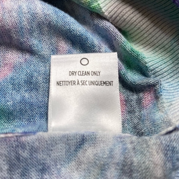 NWT Robert Graham Men Sweater Swell Colorful Print Linen Blend Crewneck L $178 - Picture 11 of 11